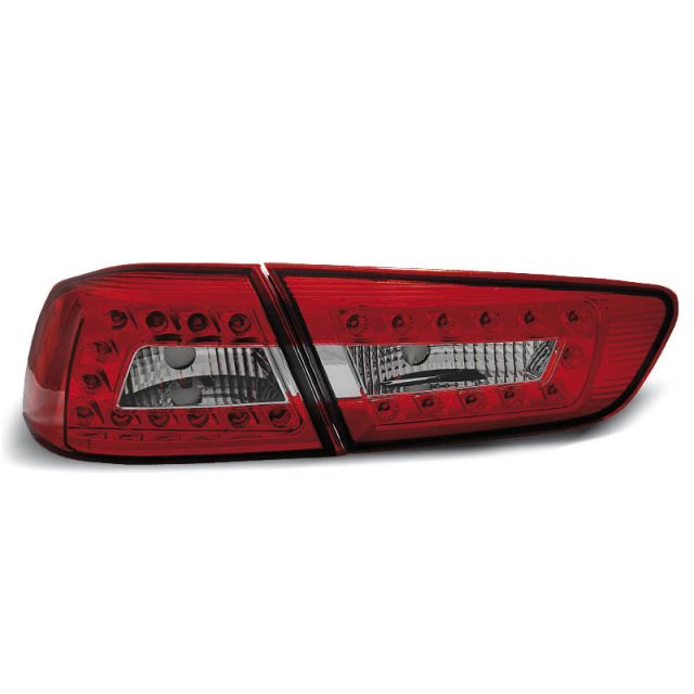 купи Стопове за MITSUBISHI LANCER 8 SEDAN 08-11 WHITE LED