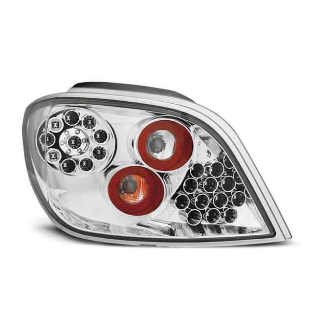 купи Стопове за PEUGEOT 307 04.01-07 хром LED