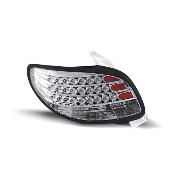 Стопове за PEUGEOT 206 10.98- хром LED 