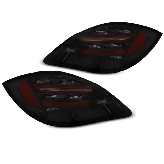 LED BAR Стопове Черни опушени SEQ за PORSCHE BOXSTER / CAYMAN 987 09-12
