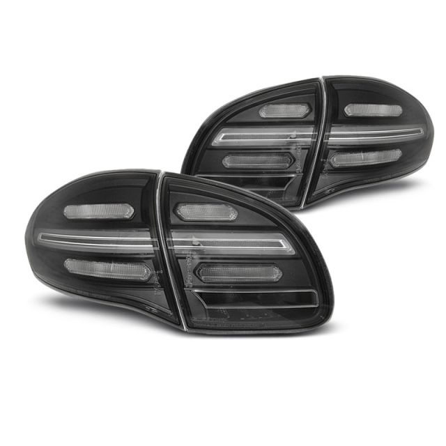 LED BAR Стопове Черни SEQ за PORSCHE CAYENNE 10-15