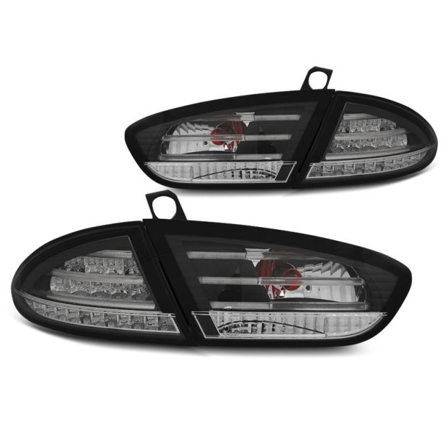 LED Стопове Черни за SEAT LEON 03.09-12