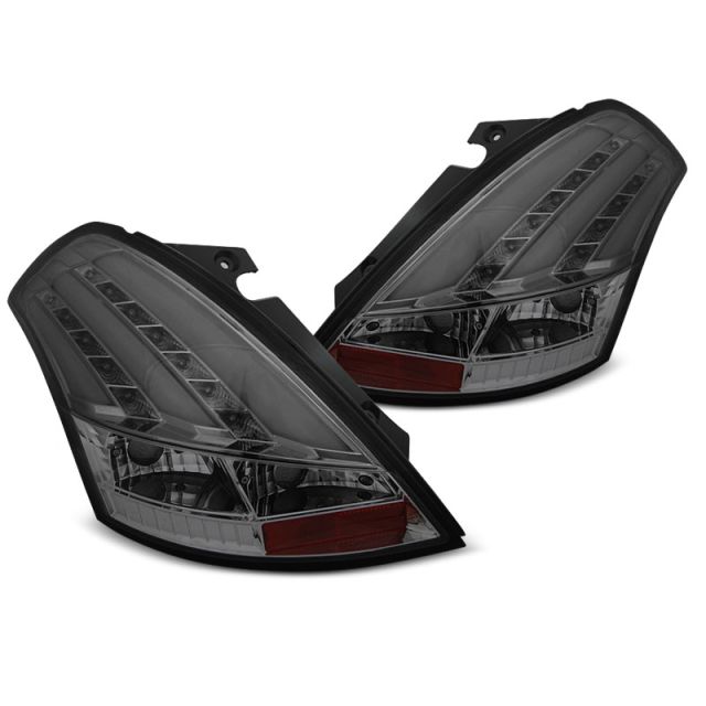 Стопове за SUZUKI SWIFT V 10-17 опушени LED BAR