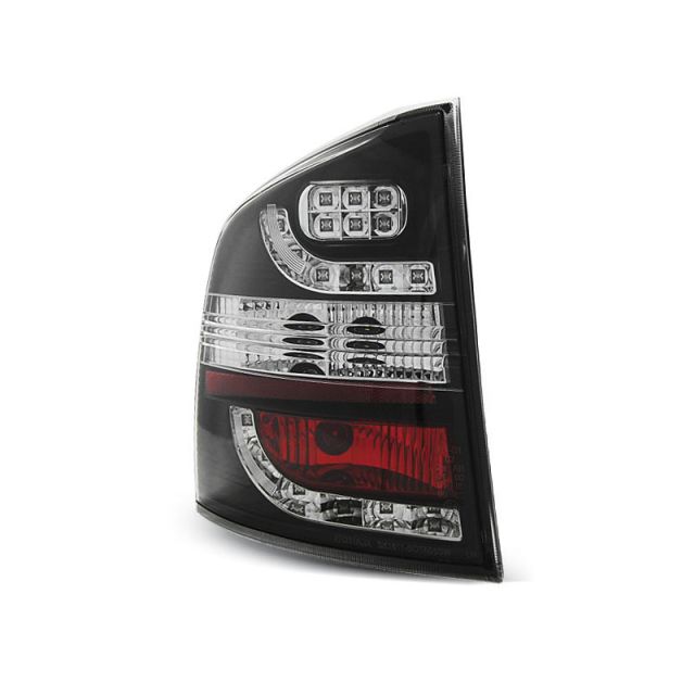 купи LED Стопове Черни за SKODA OCTAVIA II KOMBI 04-12