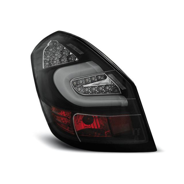 купи LED BAR Стопове Черни за SKODA FABIA II 07- 06.14