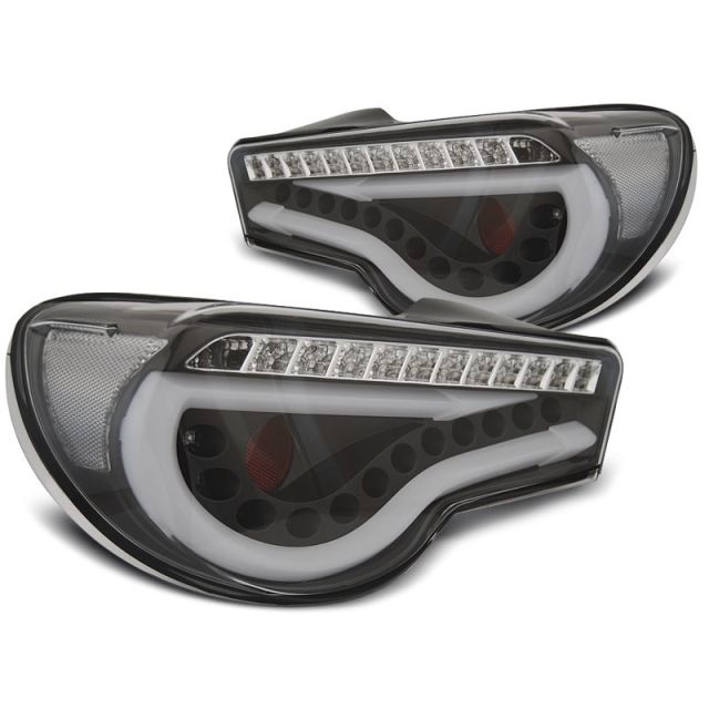 Стопове за TOYOTA GT86 12-16 LED BAR Черни SEQ