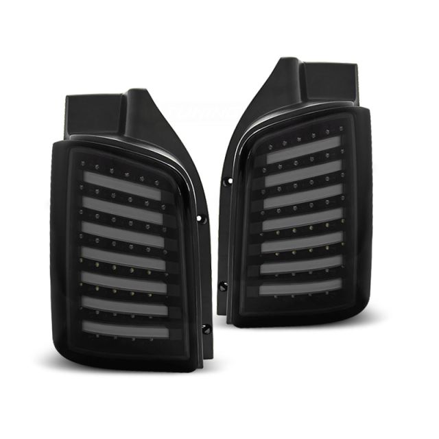 купи LED Стопове опушени Черни за VW T5 04.03-09 / 10-15 TRANER