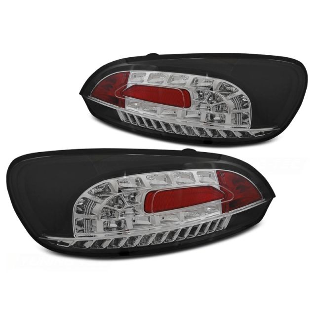 LED Стопове Черни за VW SCIROCCO III 08-04.14