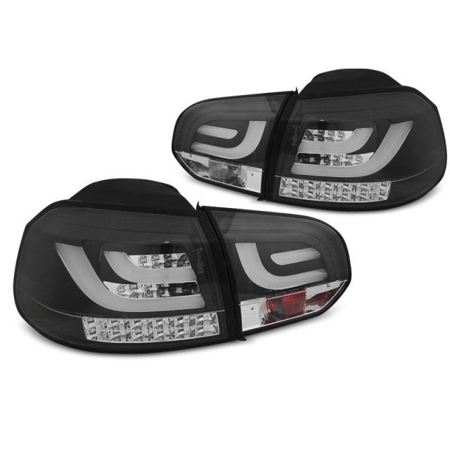 LED BAR Стопове Черни за VW GOLF 6 10.08-12