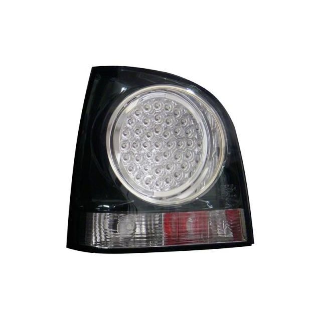 купи Черни LED стопове за Volkswagen Polo 2005-2009г.
