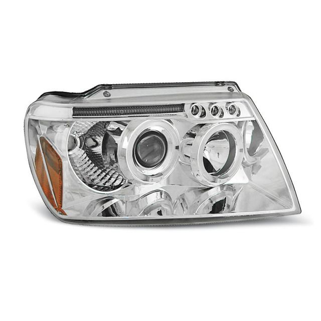 купи Стопове за CHRYSLER JEEP GRAND CHEROKEE 99-05.05 с ангелски очи хром