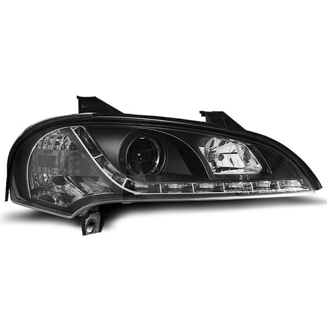 Фарове за OPEL TIGRA 09.94-12.00 с дневни светлини Черни