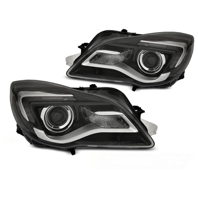 Фарове за OPEL INSIGNIA 13-17 Черни LED