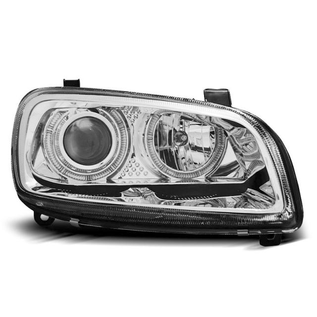 Фарове за TOYOTA RAV4 06.94-06.00 с ангелски очи хром