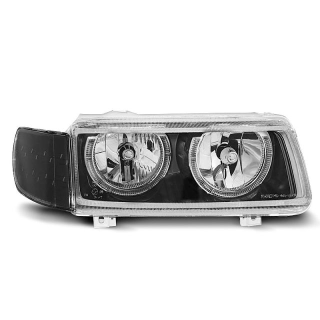 Фарове  с ангелски очи Черни за VW PASSAT B4 11.93-05.97