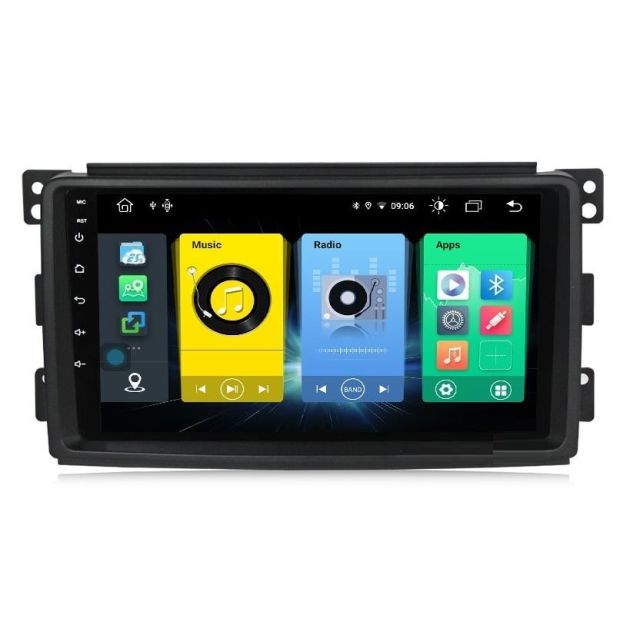 купи Мултимедия за MERCEDES BENZ SMART FORTWO W451 FORFOUR W454 9" с навигация