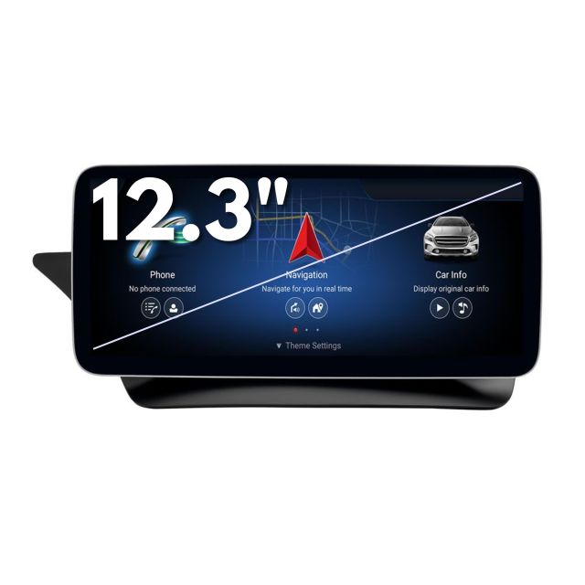 Мултимедия за MERCEDES BENZ W207 A207 C207 E CLASS 12.3" с навигация