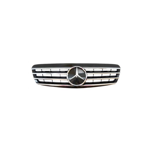 купи Решетка – Черна хромирана За Mercedes S-class W220 1992-2002г.