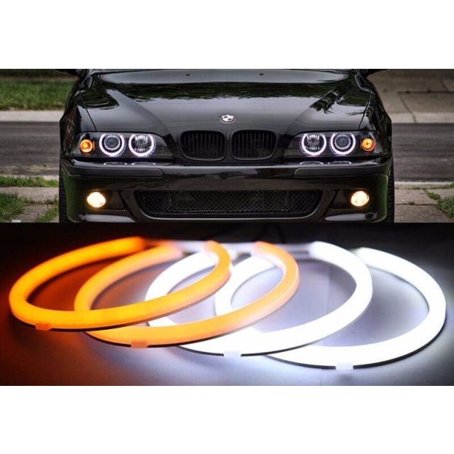 купи Лайтбар ангелски очи за BMW E39 с фабрични рингове
