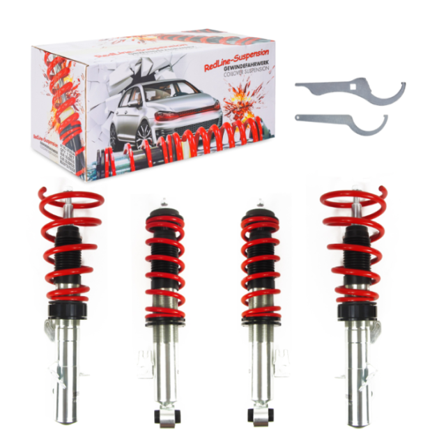 купи Спортно Регулируемо Окачване JOM Redline за Mazda 2 (DJ1) 2014-