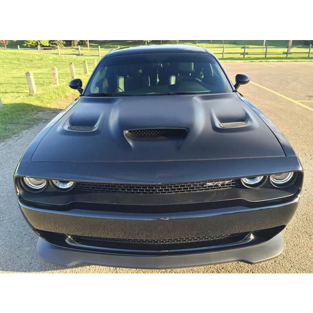купи Алуминиев капак в стил Hellcat SRT за DODGE CHALLENGER