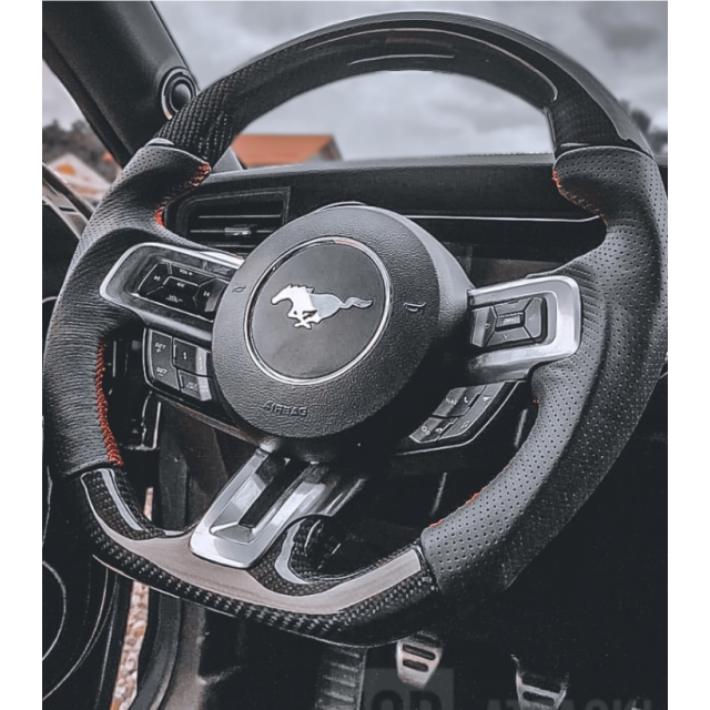 купи Волан - CF с естествена кожа за Ford MUSTANG