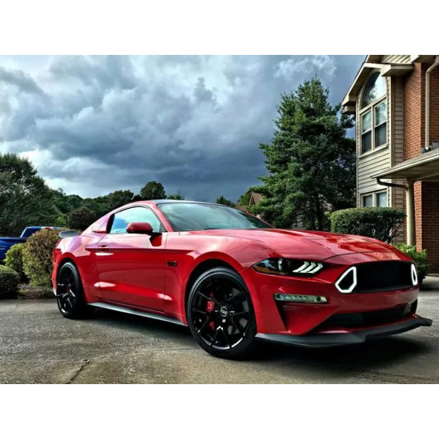 купи Горна решетка с LED осветление - RTR style за Ford Mustang
