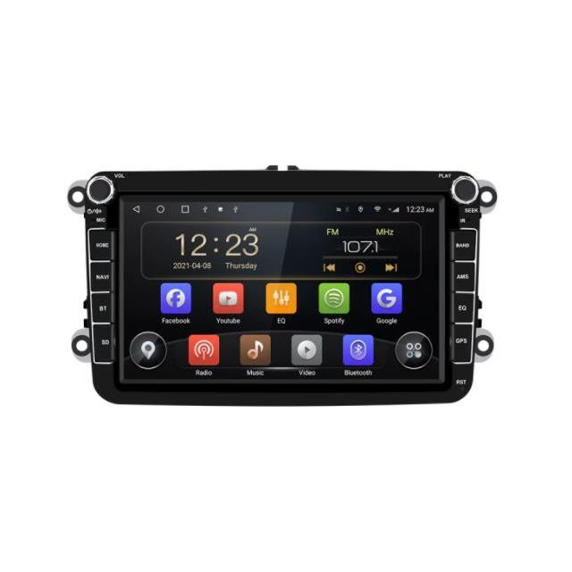 купи Мултимедия за SKODA SEAT VOLKSWAGEN VW PASSAT GOLF 8" Без ДВД Механика с навигация