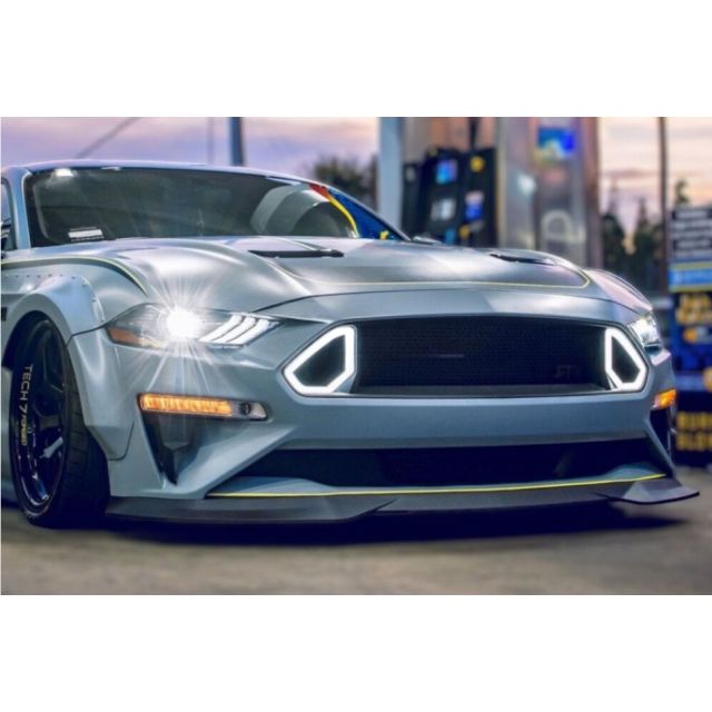 купи Горна решетка с LED осветление - MP Concepts за Ford Mustang