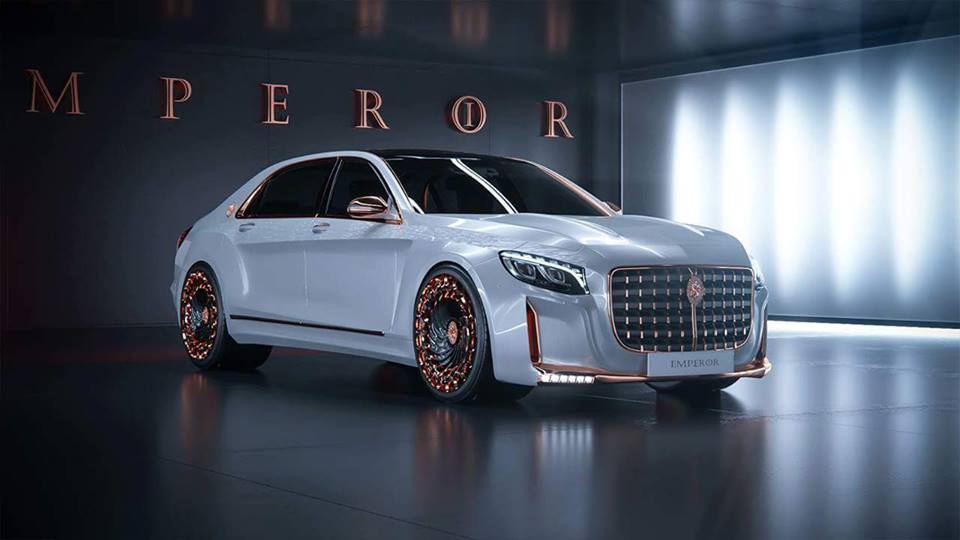 24 КАРАТОВОТО ЗЛАТО НА MERCEDES – MAYBACH